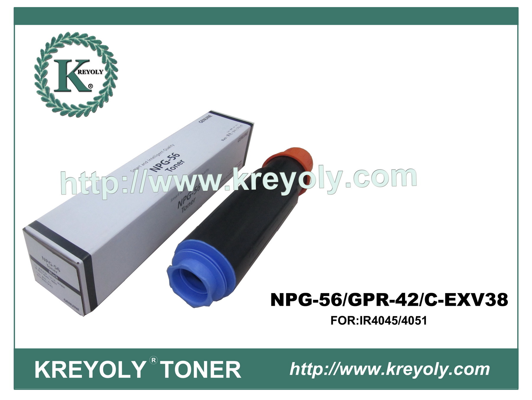Stable Quality Black Toner Cartridge for Canon IR-4045/4051
