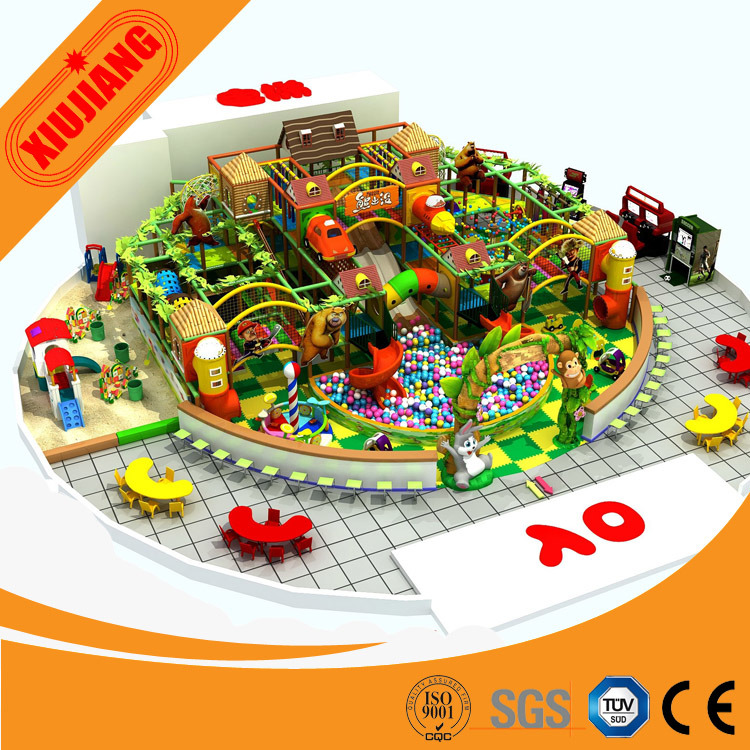 Multi-Functional Kids Sports Indoor Playground with Ball Pool