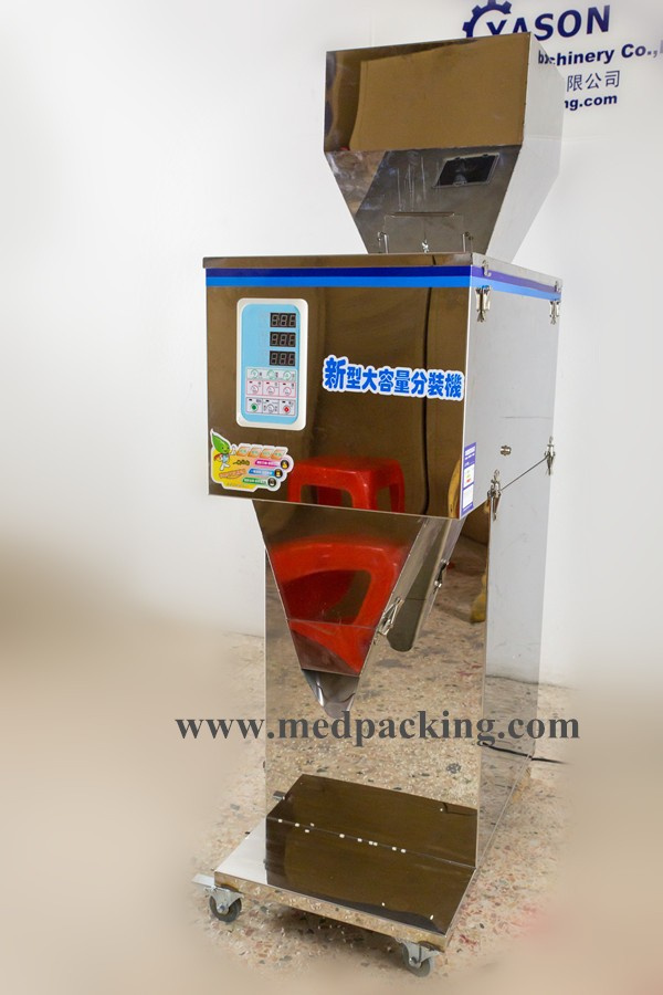 999g Weighing and Filling Machine for Powder or Particle or Bean or Seed or Tea W999