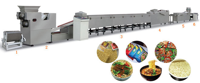 Mini Fried Instant Noodle Production Machinery
