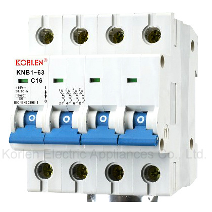 High Quality Knb1-63-2007 (DZ47-63) Mini Circuit Breaker