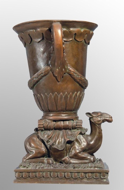 Bronze Sculpture Bronze Statue, China Sculpturing Vase (VT007)