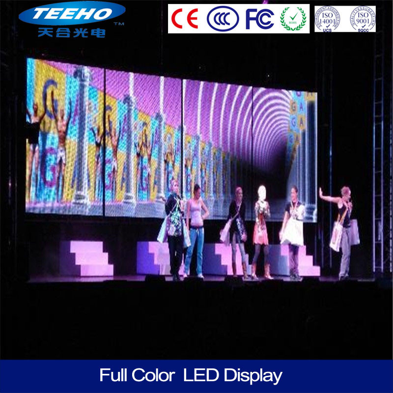 27, 777 Dots P6 Rental Full Color 1/4s 1r1g1b LED Video Wall LED Display
