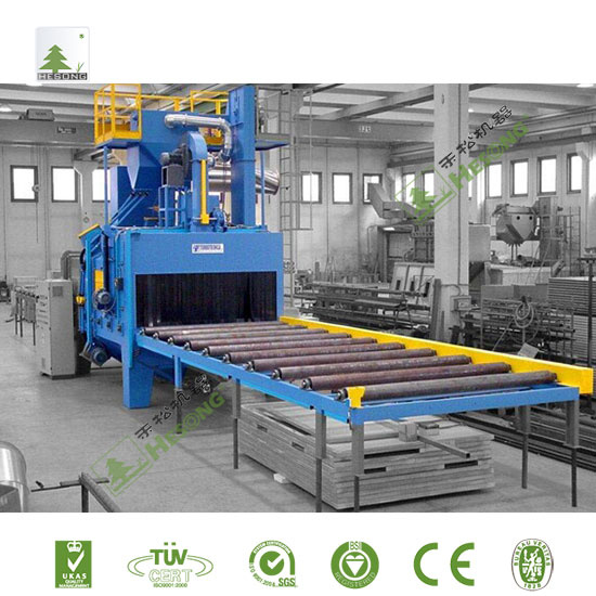 Pass Through Type Roller Conveyor Shot Blasting Machine