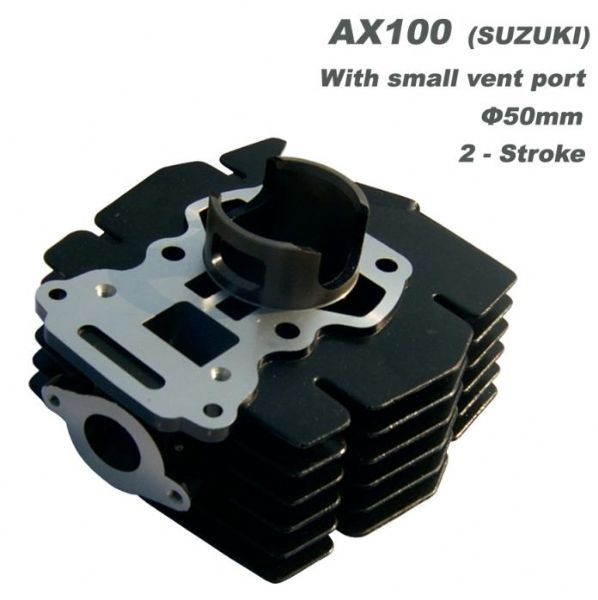 Motorcycle Model A100 Cylinder Complete with Small Vent Port