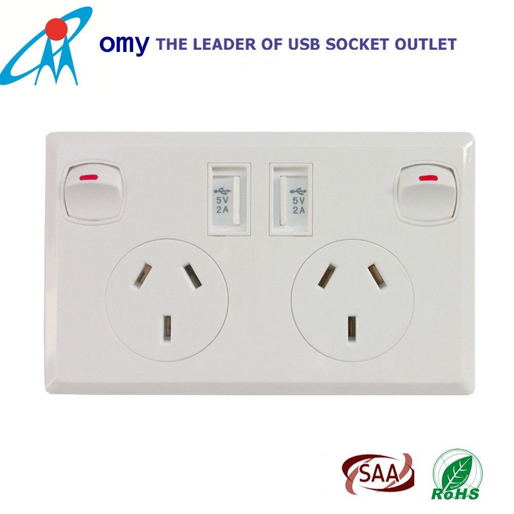 10A Australian/New Zealand Resident USB Power Points