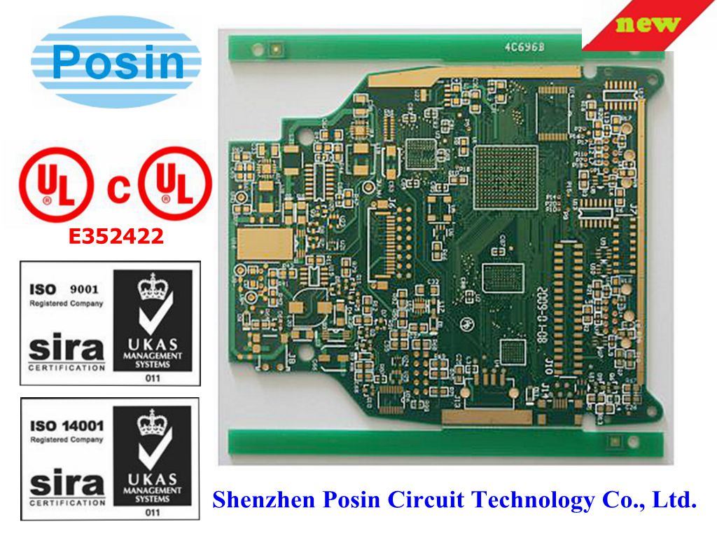 High Quality Control Gold Rigid PCB Circuit Board