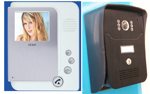 Easy Stall 4 Inch Video Intercom with Memory