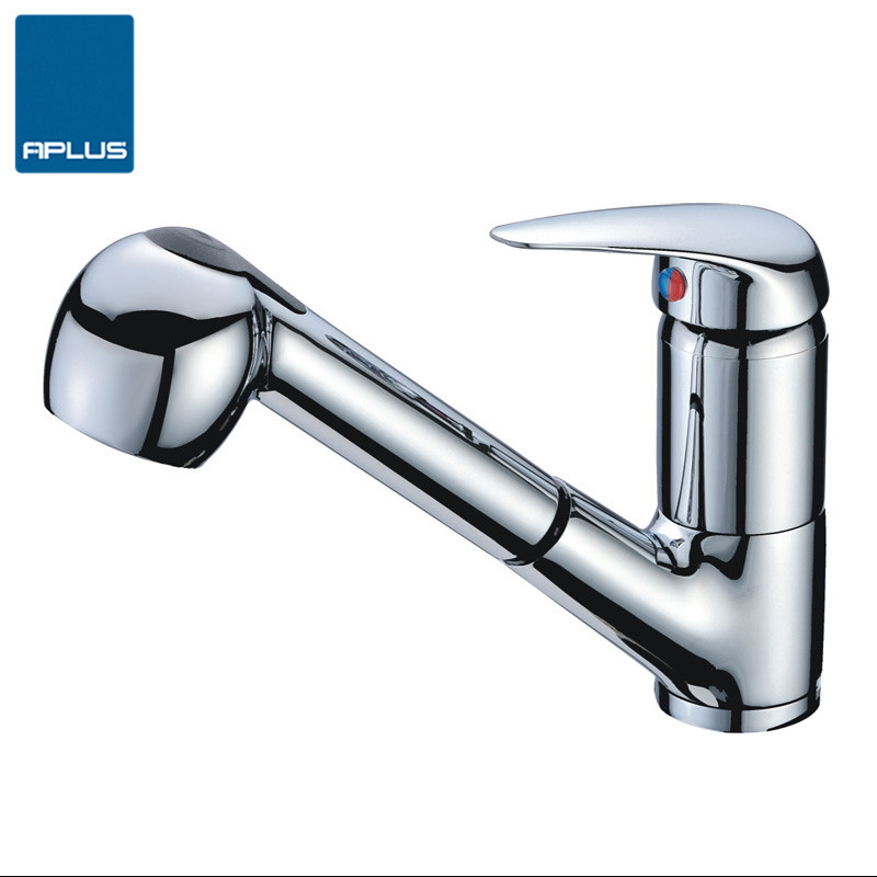 Solid Brass Pull out Kitchen Faucet