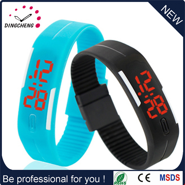 Silicon Strap and Case LED Digital Watches (DC-576)