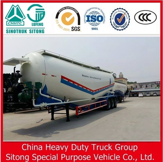 30~110m3 Bulk Cement Truck Tanker Trailer