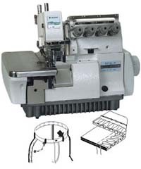 Five-thread high-speed overlock sewing machine (ZJ732-38/ZJ732/-86/ZJ732-70)