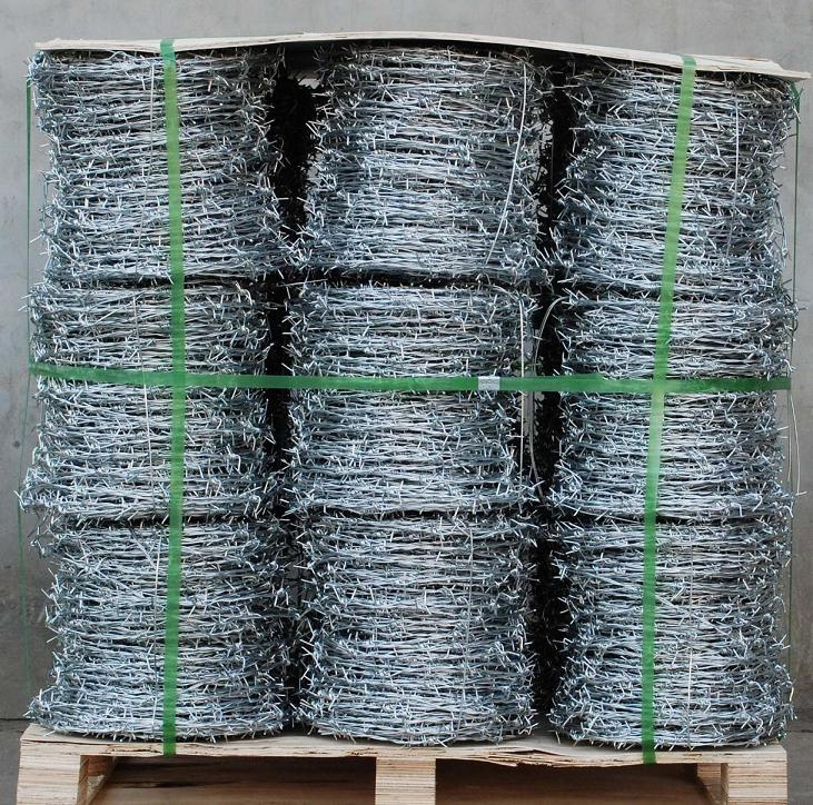 Galvanized Barbed Wire Mesh