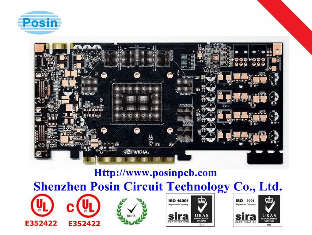 Multi-Layer PCB with Black Solder Mask