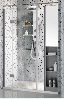 Shower, Shower Room, Faucet Xm2013 Glass Shower Screen