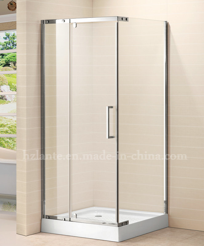 Shower Enclosure with Stainless Steel Fitting Components (LTS-028)