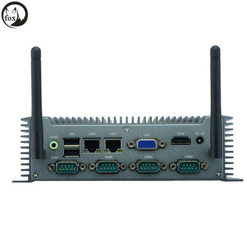 Intel 1037u Fanless Embedded Mini Box PC with WiFi and HDMI (IPC-NFN80L)