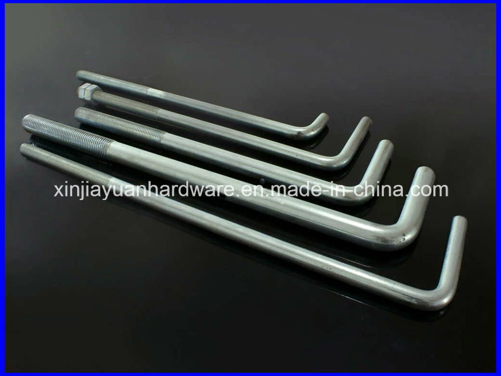 L Type Plain Foundation Bolt