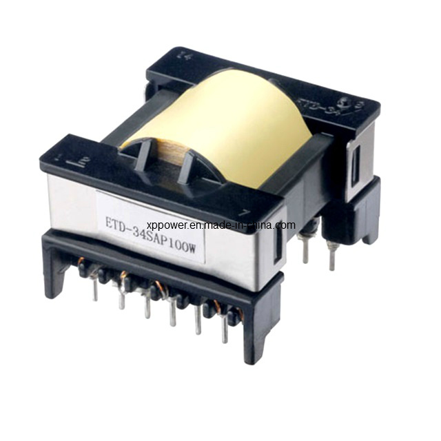 UL/SGS/ISO Etd Core High Frequency Power Transformer (XP-HFT-ETD34)