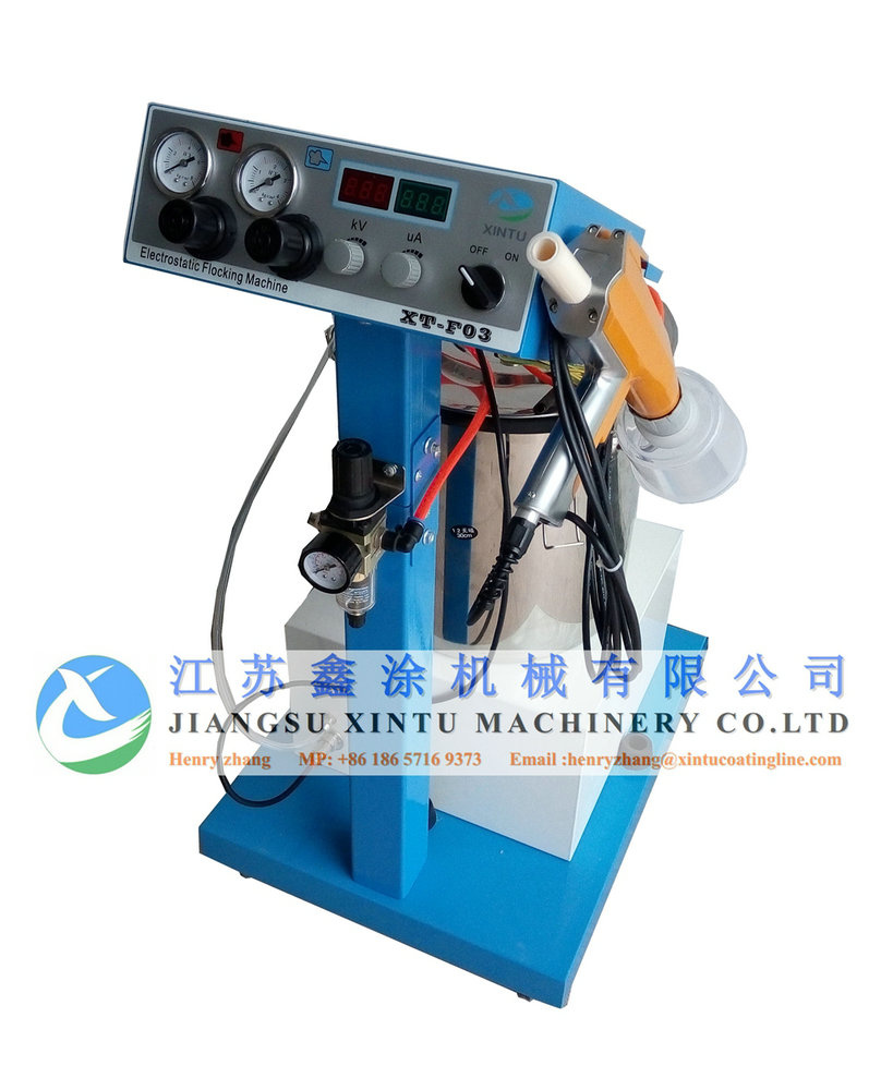 Electrostatic Flocking Machine