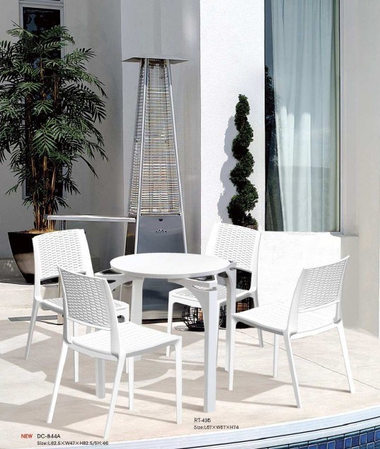 Modern Home Furniture Message Plastic Dining Chair (WLF-DT036)