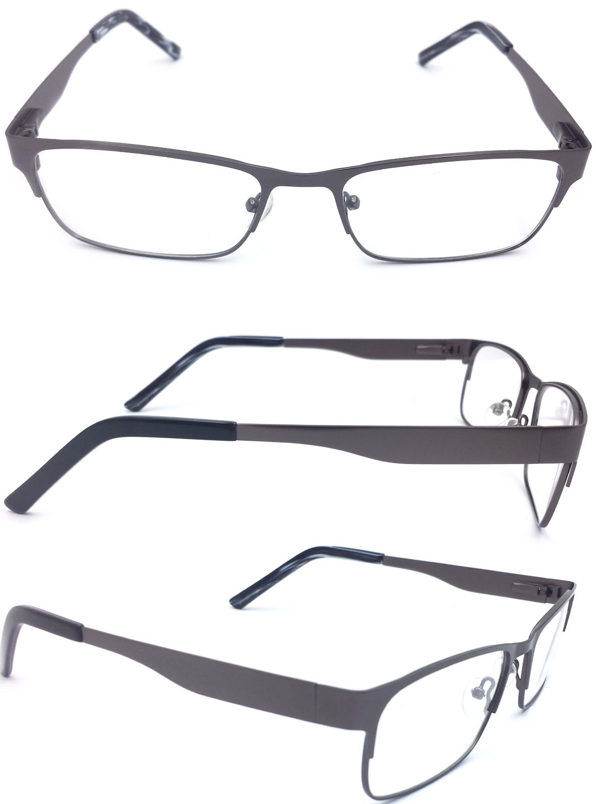 Classic Metal and Acetate Optical Frame Eyeglass and Eyewear Frame (W007)