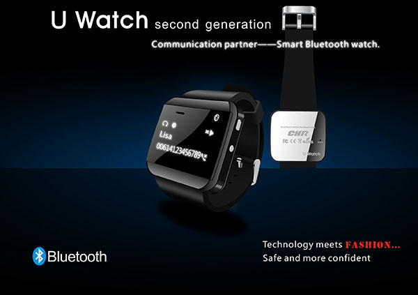 Waterproof Sync Phone Remote-Control Camera Bluetooth Watch