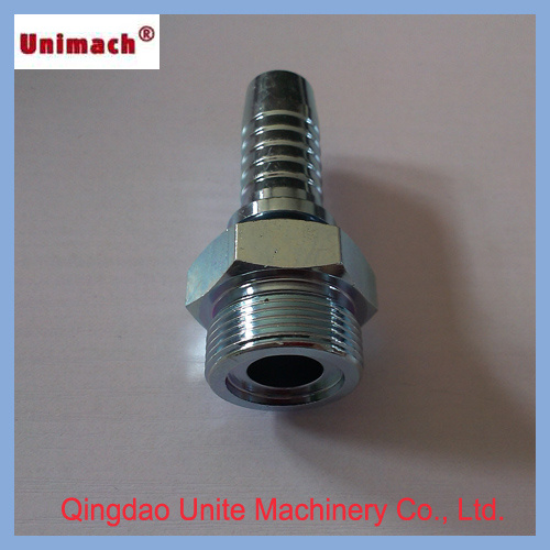 Zinc-Plated Hydraulic Hose British Fitting