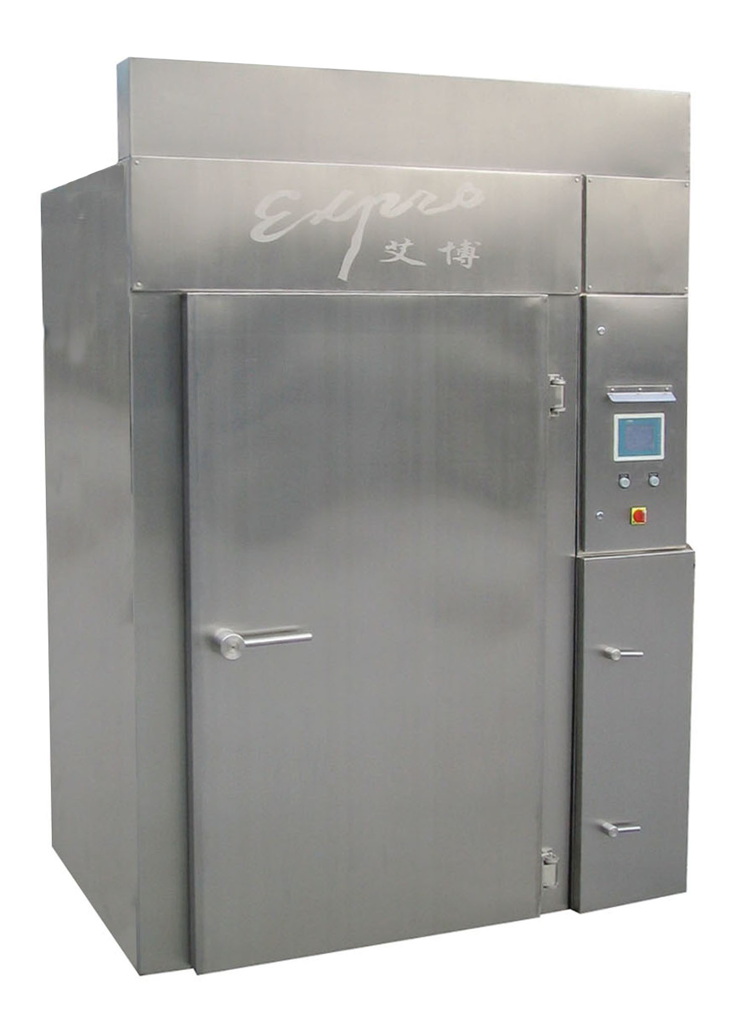 Expro Smoking House (BYXX-I) / Steam Heating / Meat Processing Machine / PLC Control /1door 1trolley