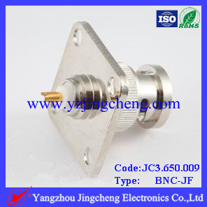 BNC Connector Male with Flange 50 Ohm RF Connector (BNC-JF)