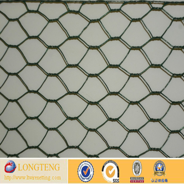 SGS Factory PVC Coated Hexagonal Wire Netting (LT-222)