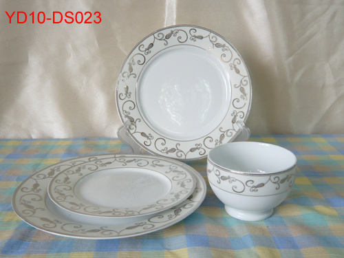 Porcelain Dinner Set (YD10-DS023)