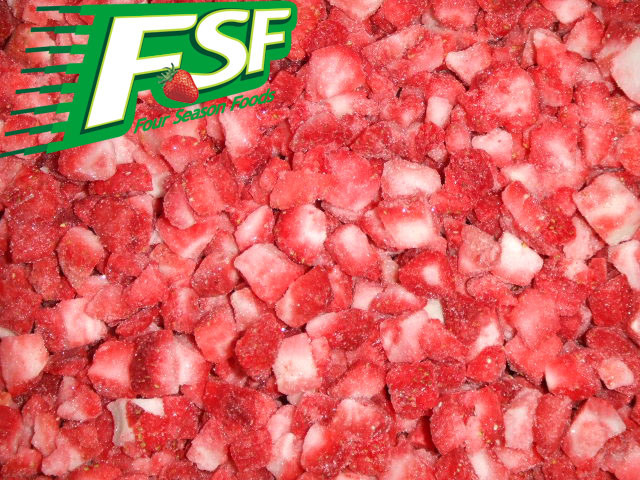 IQF Strawberry Dice
