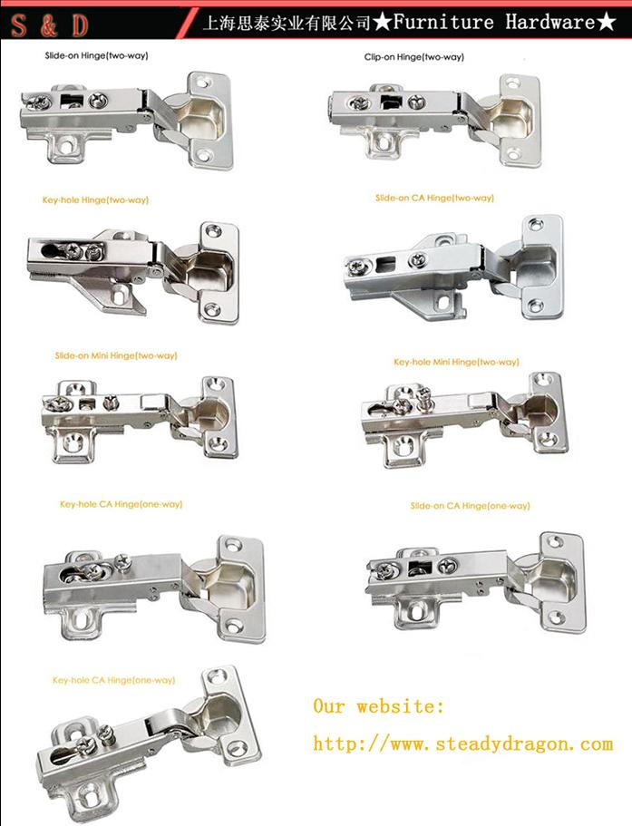 One-Way/Two-Way Hinge