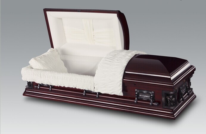 Luxes Poplar Wood Casket and Coffin for Funeral