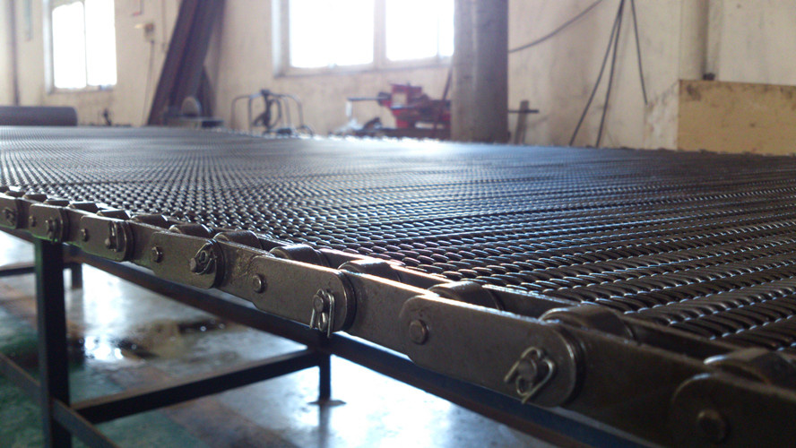 Stainless Steel Chain Conveyor Belt (With More Smooth Surface)