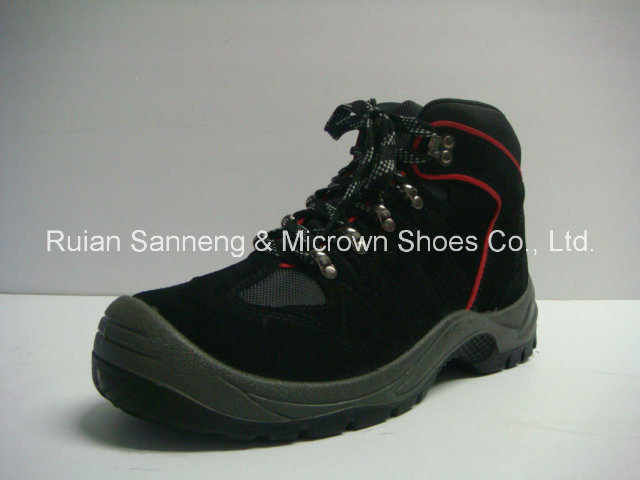 Dual Density PU Outsole Industrial Safety Shoe Sn1338