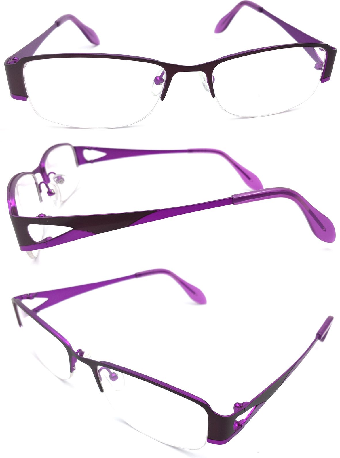 Classic Metal Optical Frame Eyeglass and Eyewear Frame (S008)