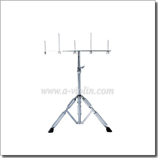 Fully Height Adjustable Chrome Cowbell Stand/Musical Instrument Stand (ACBSC01)