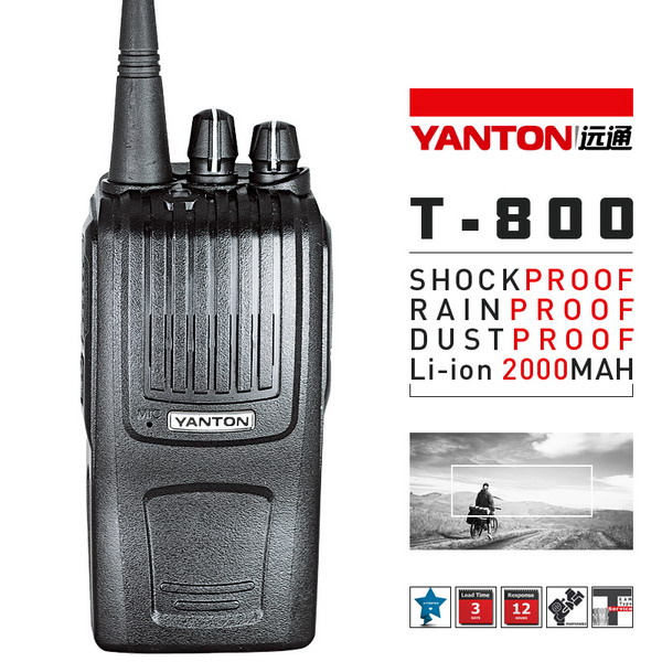 Long Distance 7W Two Way Radio with CE (YANTON T-800)