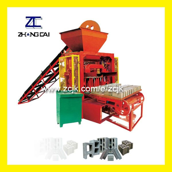 Semi-Automatic Construction Waste Block Making Machinery (QTJ4-35I)