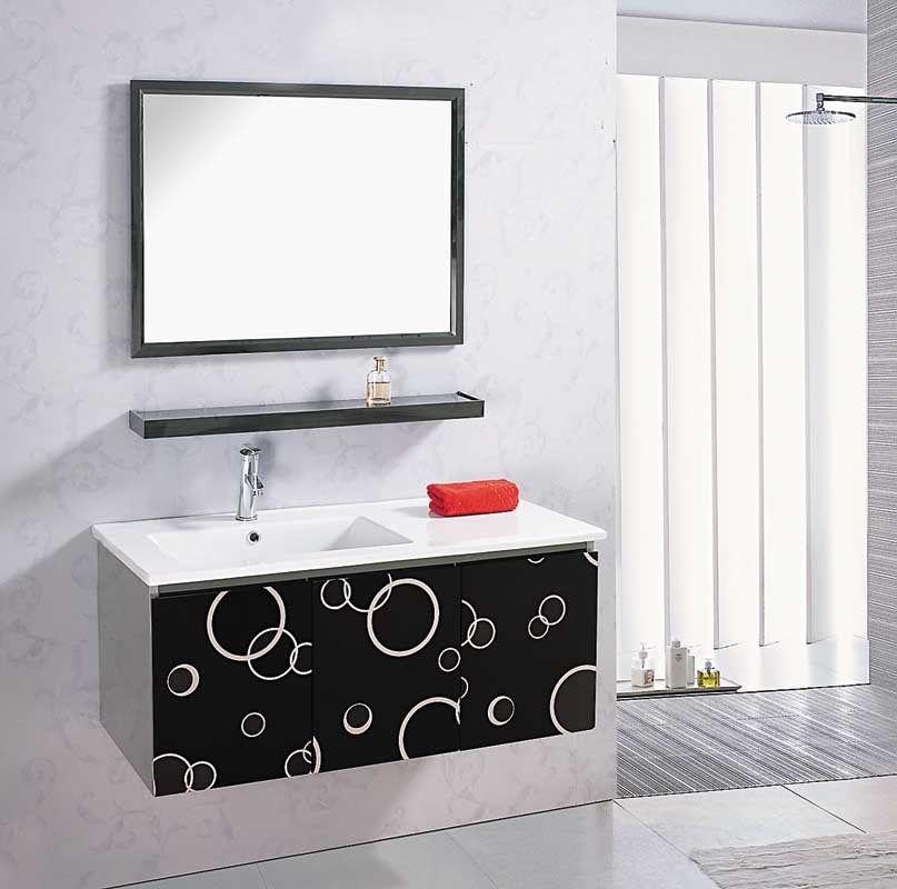 Stainless Steel Bathroom Furniture / Bathroom Cabinet / Bathroom Vanity (YL-G8058)