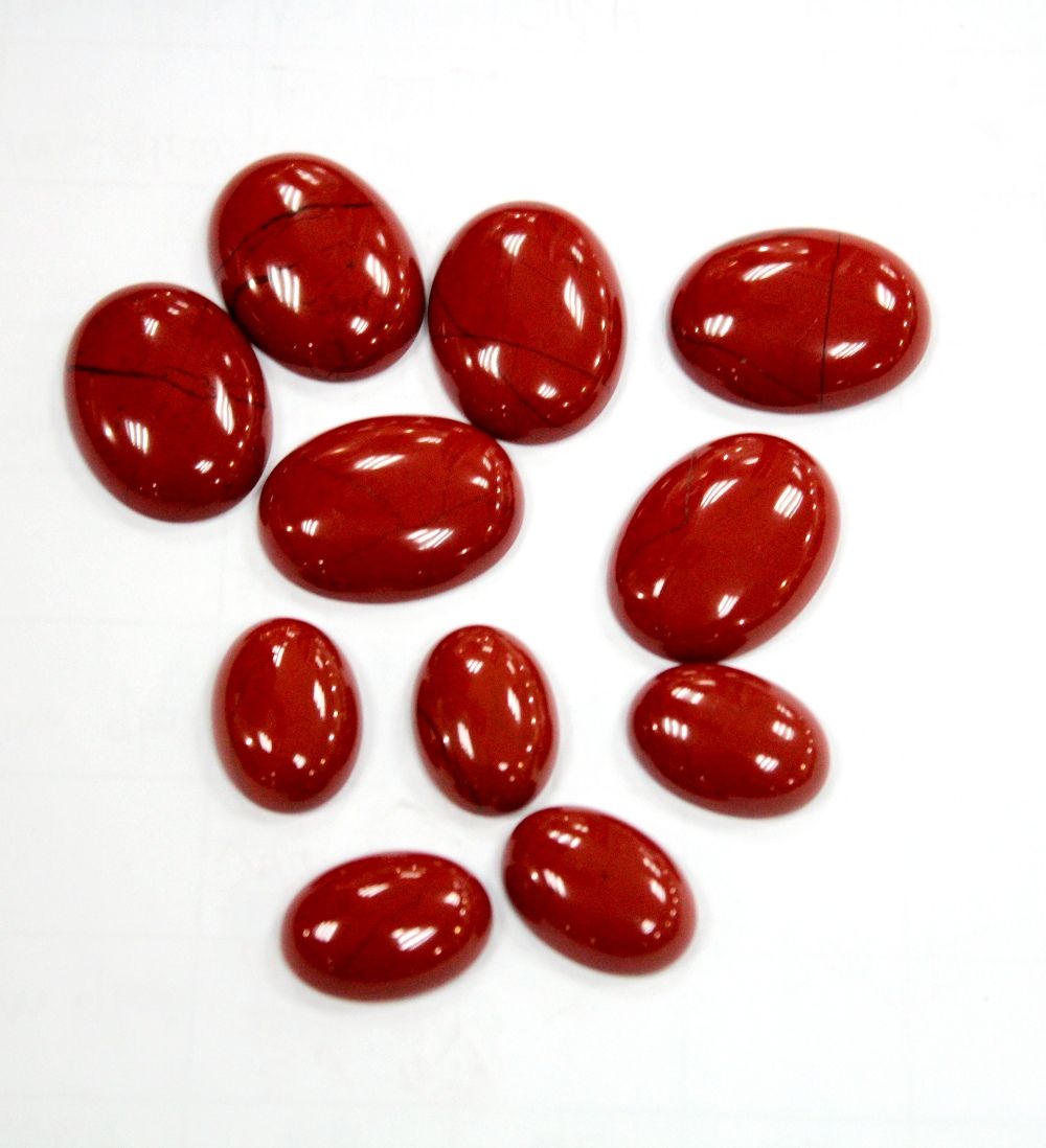 Gemstone / Red Jasper Cab