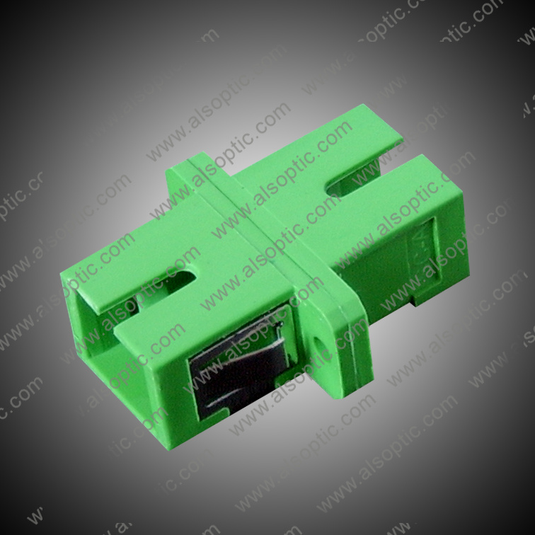 Fiber Optic Adapter - SC/APC, Singlemode, Simplex