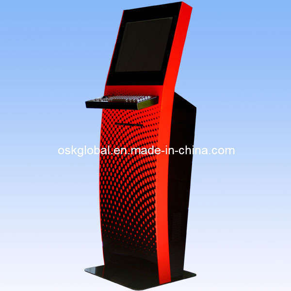 Touch Screen Document Kiosk With Metal Keyboard, Self Service Document Kiosk With Printer or Scannser (OSK1128)