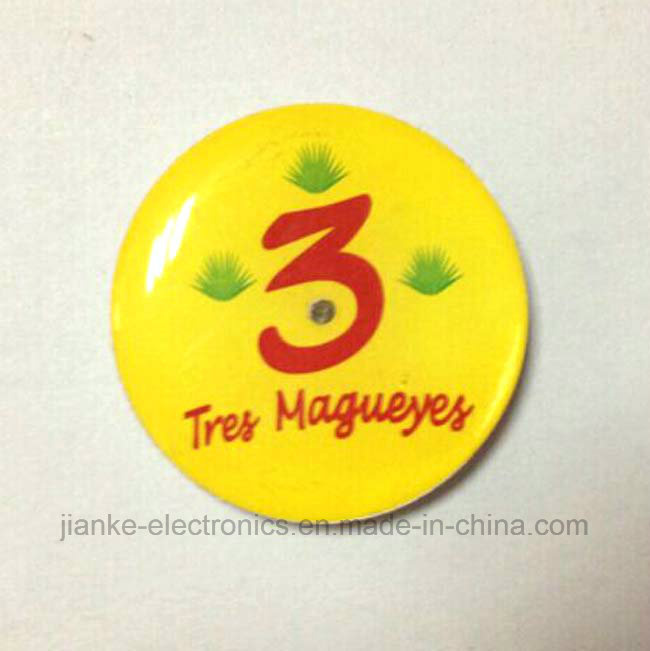 Customized LED Flashing Badge with Logo Printed (3161)