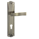 Zinc/Iron Plate Zinc/Alu Handle Mortise Plate Door Lock Hb9945-89 Ab