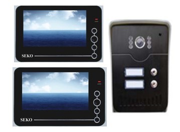 Waterproof Color Video Door Phone with Photo Memory