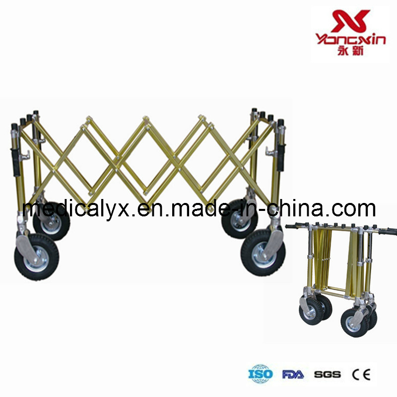 Stainless Steel Coffin Trolley (YXZ-D-3)