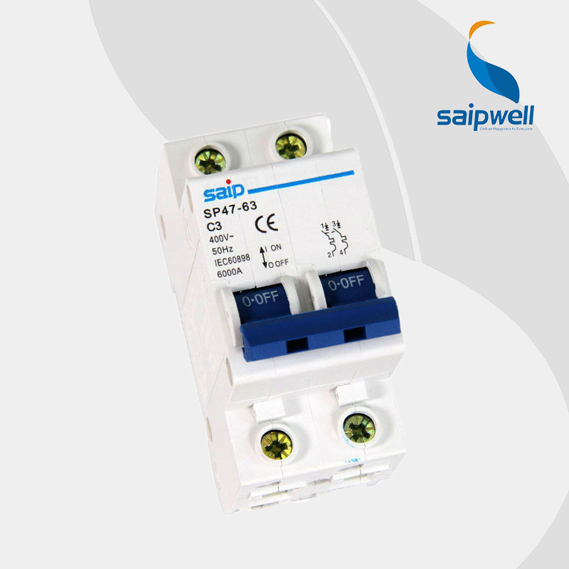 Saipwell High Quality Miniature Circuit Breaker with CE Certificate (DZ47-63)